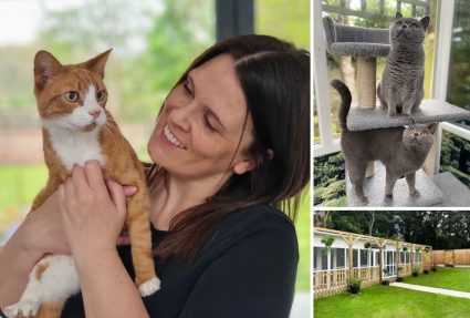 Felicia owner of Longcroft Luxury Cat Hotel Crowthorne