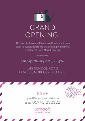 Grand Opening of Longcroft Upwell Saturday 12th July 2026