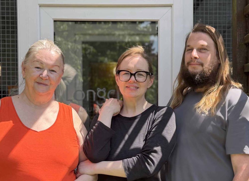 The Longcroft Upwell Team: Elaine, Nichola and Andrew
