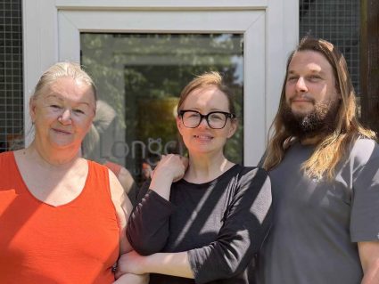 The Longcroft Upwell Team: Elaine, Nichola and Andrew